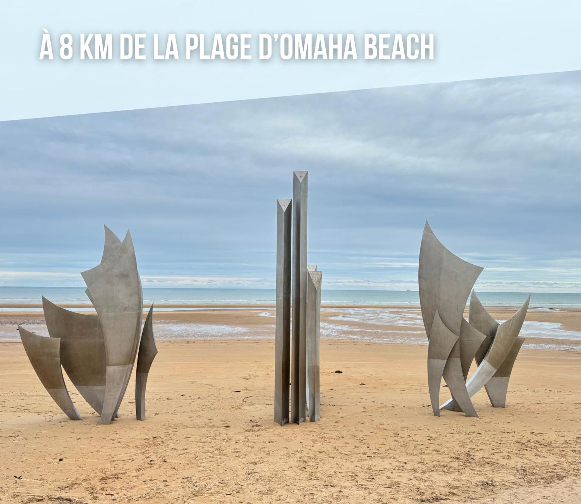 La Fromagerie Maison Lumineuse Et Spacieuse Beau Sejour 5 Ch Grand Jardin Clos 5Mn A Pied Commerces 10 Mn Plage Omaha Beach Proche Plages Du Debarquement Trevieres المظهر الخارجي الصورة
