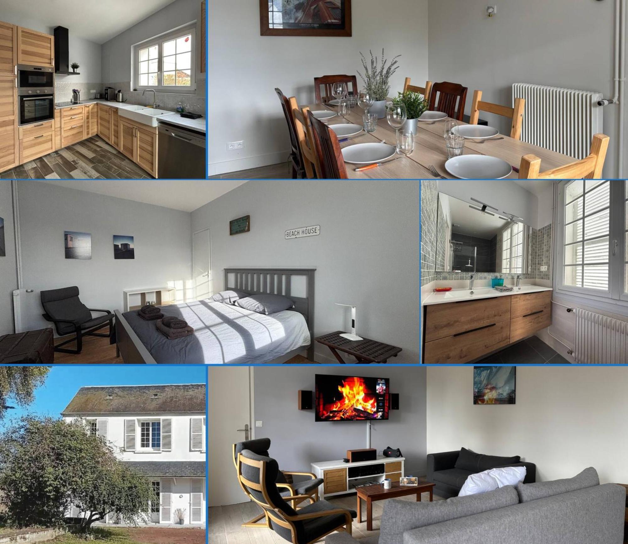 La Fromagerie Maison Lumineuse Et Spacieuse Beau Sejour 5 Ch Grand Jardin Clos 5Mn A Pied Commerces 10 Mn Plage Omaha Beach Proche Plages Du Debarquement Trevieres المظهر الخارجي الصورة
